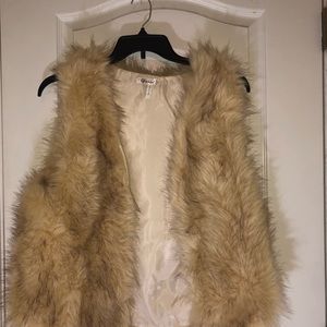 Fluffy Vest